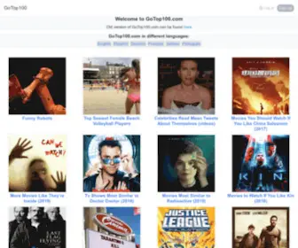 Gotop100.com(Find the Best And Vote For Your Favorites) Screenshot