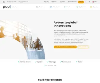 Gotopeo.com(Access to global innovations) Screenshot