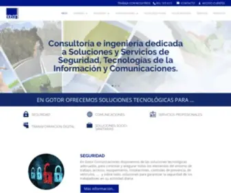Gotor.com(Consultoría Soluciones TIC y Seguridad) Screenshot
