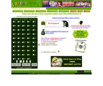 Gotosweepstakes.com($500 Free Instant Lotto) Screenshot