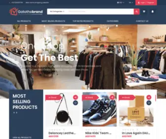 Gotothebrand.com(Quality shopping experience) Screenshot