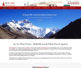 Gototibet.com Screenshot