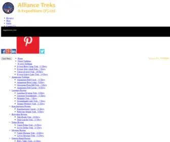 Gototrek.com(ALLIANCE TREKS & EXPEDITION (P) LTD) Screenshot