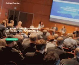 Gotowebevents.com(Exclusive Online Events and Workshops) Screenshot