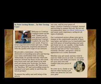 Gotpaws.net(Creature Comforts) Screenshot