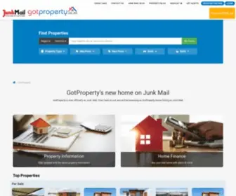 Gotproperty.co.za(Property for sale and for rent in South Africa) Screenshot