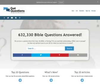 GotQuestions.com(GotQuestions) Screenshot