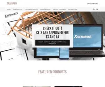 Gotrainpro.com(TrainPro) Screenshot