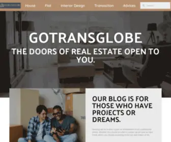 Gotransglobe.com(The doors of real estate open to you) Screenshot