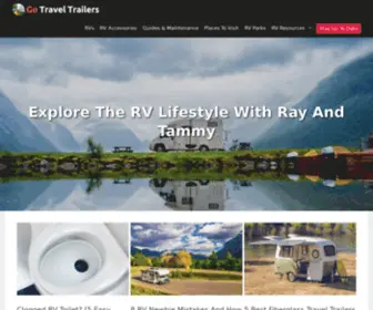 Gotraveltrailers.com(Gotraveltrailers) Screenshot