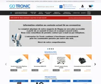 Gotronic.fr(Robotique et composants électroniques) Screenshot