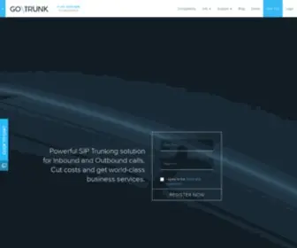 Gotrunk.com(Ultimate SIP Trunking Solution) Screenshot