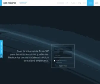Gotrunk.es(Lo último en soluciones de Trunk SIP) Screenshot