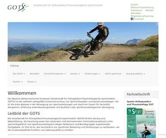 Gots.org(Gesellschaft für Orthopädisch) Screenshot