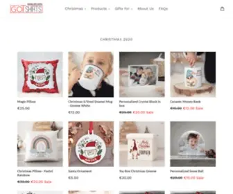 Gotshirts.com.cy(Create personalized gifts) Screenshot
