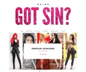 Gotsin.com.br(Got sin) Screenshot