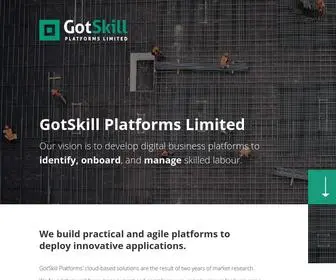 Gotskill.com.au(GotSkill Platforms Limited) Screenshot