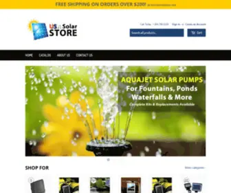 Gotsolarstore.com(USA Solar Store by IGS CA Inc) Screenshot