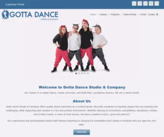 Gottadancestudioandcompany.com(Gotta Dance Studio & Company) Screenshot