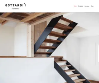 Gottardi-Architektur.ch(Gottardi Architektur GmbH) Screenshot