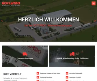 Gottardo.de(Internationale Speditions GmbH) Screenshot