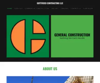 Gottfriedcontracting.com(Gottfried Contracting LLC) Screenshot