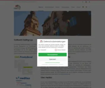 Gotthardt.com(Gotthardt Healthgroup AG) Screenshot