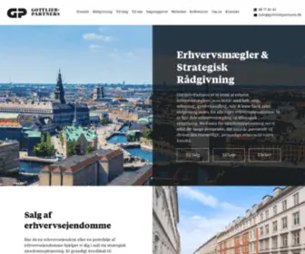 Gottliebpartners.dk(Salg & udlejning af erhvervsejendomme) Screenshot