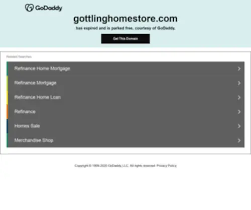 Gottlinghomestore.com(Gottling) Screenshot