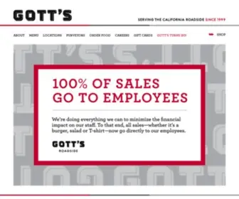 Gotts.com(Gott's Roadside) Screenshot