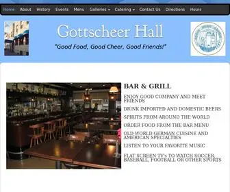 Gottscheerhall.com(Gottscheer Hall German Pub) Screenshot