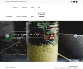 GotujZdrowo.com(Strona główna) Screenshot