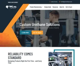 Goturethane.com(Urethane Supply Company) Screenshot