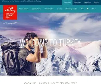 Goturkeytourism.com(Go Turkey Tourism) Screenshot