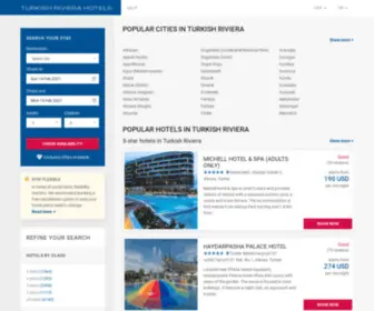 Goturkishriviera.com(Turkish Riviera hotels & apartments) Screenshot