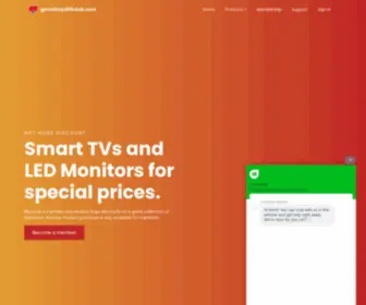 Gotvshop365Club.com(Smart TVs and LED Monitors for special prices) Screenshot