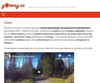 Gotway.cz(Gotway) Screenshot