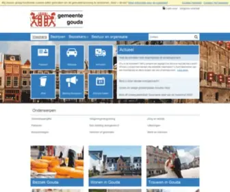 Gouda.nl(Gemeente Gouda) Screenshot
