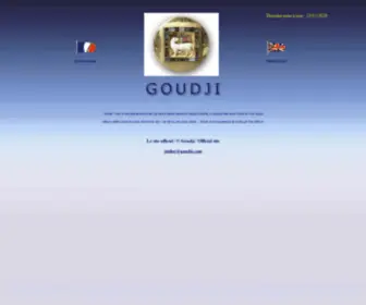 Goudji.com(Sculpteur) Screenshot