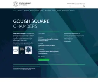Goughsq.co.uk(Gough Square Chambers Law) Screenshot