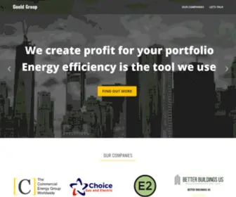 Gouldgrp.com(We are fiduciaries to real estate portfolio owners and operators. Energy) Screenshot