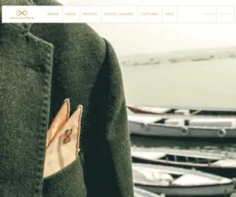 Goulianfinch.com(Pocket Square) Screenshot