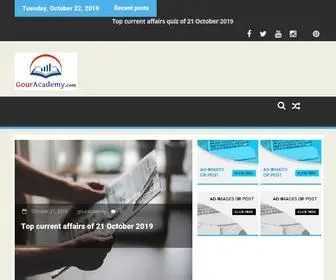 Gouracademy.com(Gour Academy) Screenshot