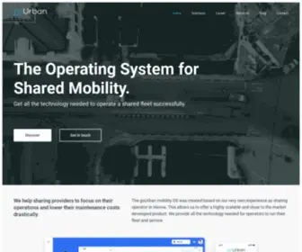 Gourban.co(The Operating System for Shared Mobility) Screenshot