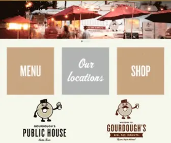 Gourdoughs.com(Gourdough's Donuts) Screenshot