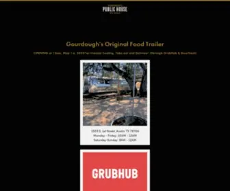 Gourdoughspub.com(Gourdough's Donuts) Screenshot