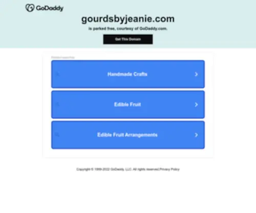 Gourdsbyjeanie.com(緑内障) Screenshot