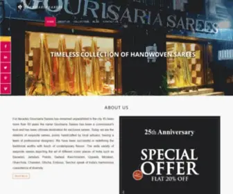 Gourisariasarees.com(Gourisaria Sarees) Screenshot