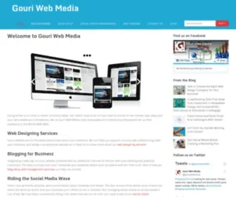 Gouriwebmedia.com(Gouri Web Media) Screenshot