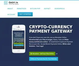 Gourl.io(Bitcoin Payment Gateway. Bitcoin Payment Processor) Screenshot